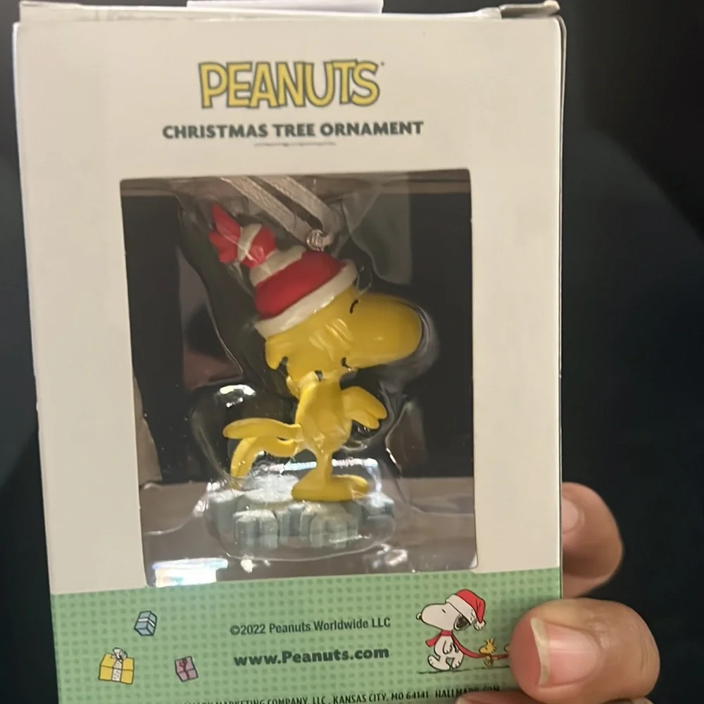 Peanuts‎ Woodstock Snoopy Christmas ornament bundle
